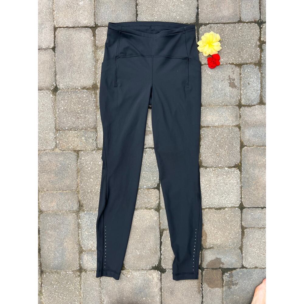 Lululemon Swiftly 28" high rise black leggings size 6